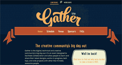 Desktop Screenshot of gathergather.co.nz